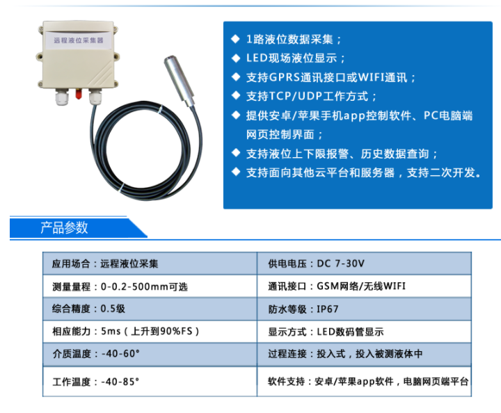 聚英液位传感器