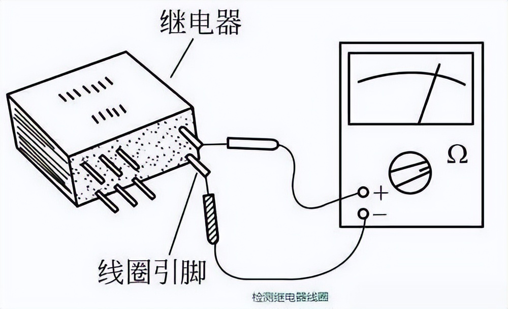 检测继电器电路