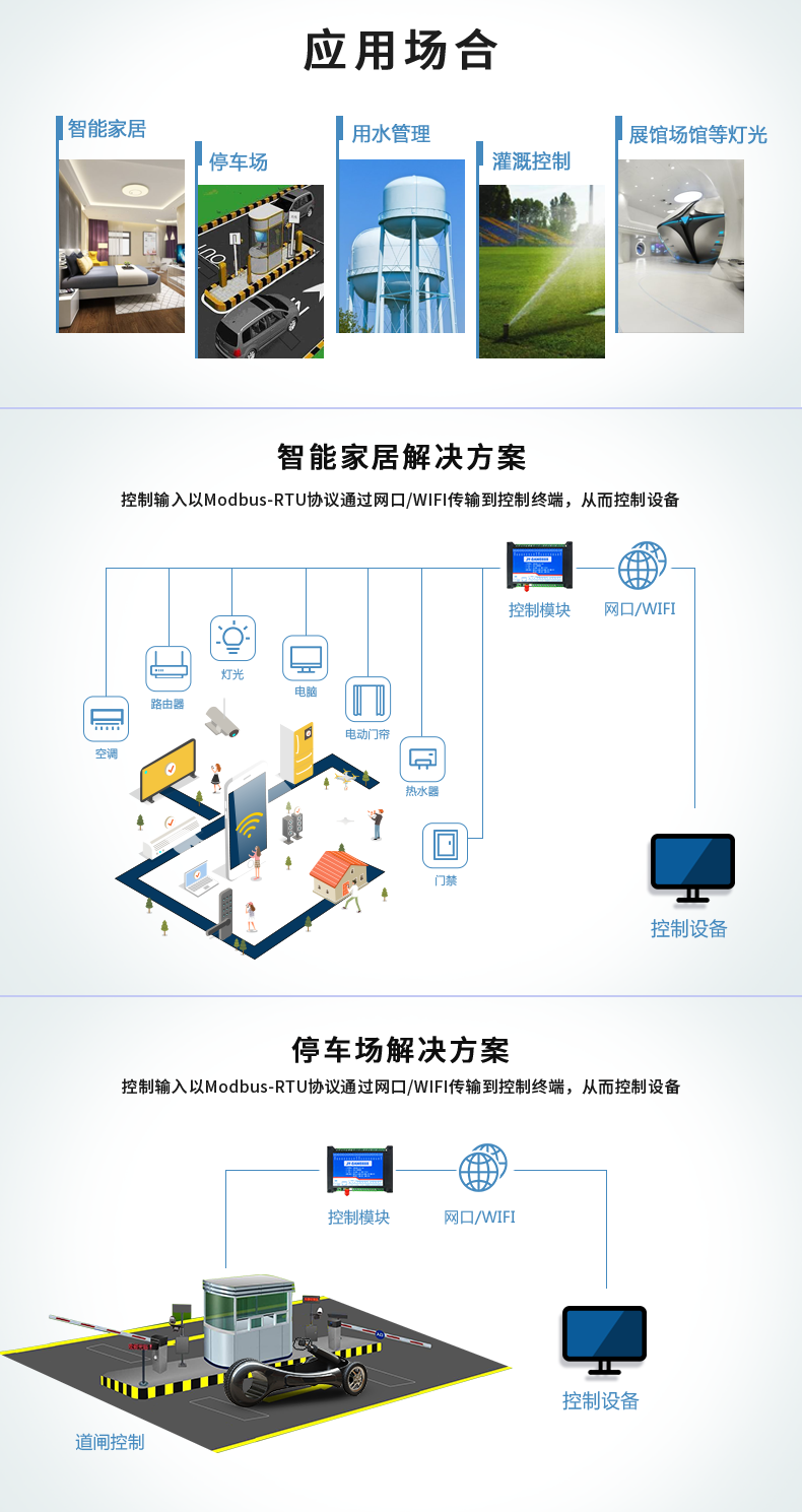 DAM-0816D 工业级网络控制模块应用场合