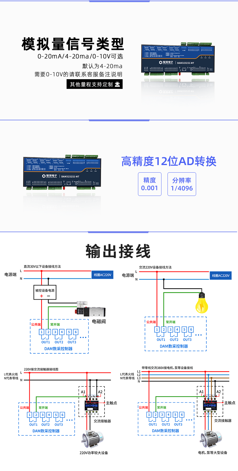 LoRa323232-MT LoRa无线测控模块(图6)信号类型