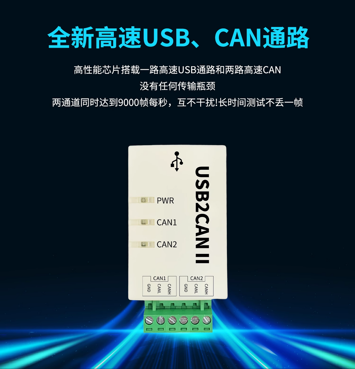 CAN转USB转换器