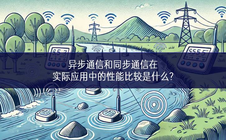 异步通信和同步通信在实际应用中的性能比较是什么?