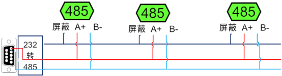 8路按键板接线方式