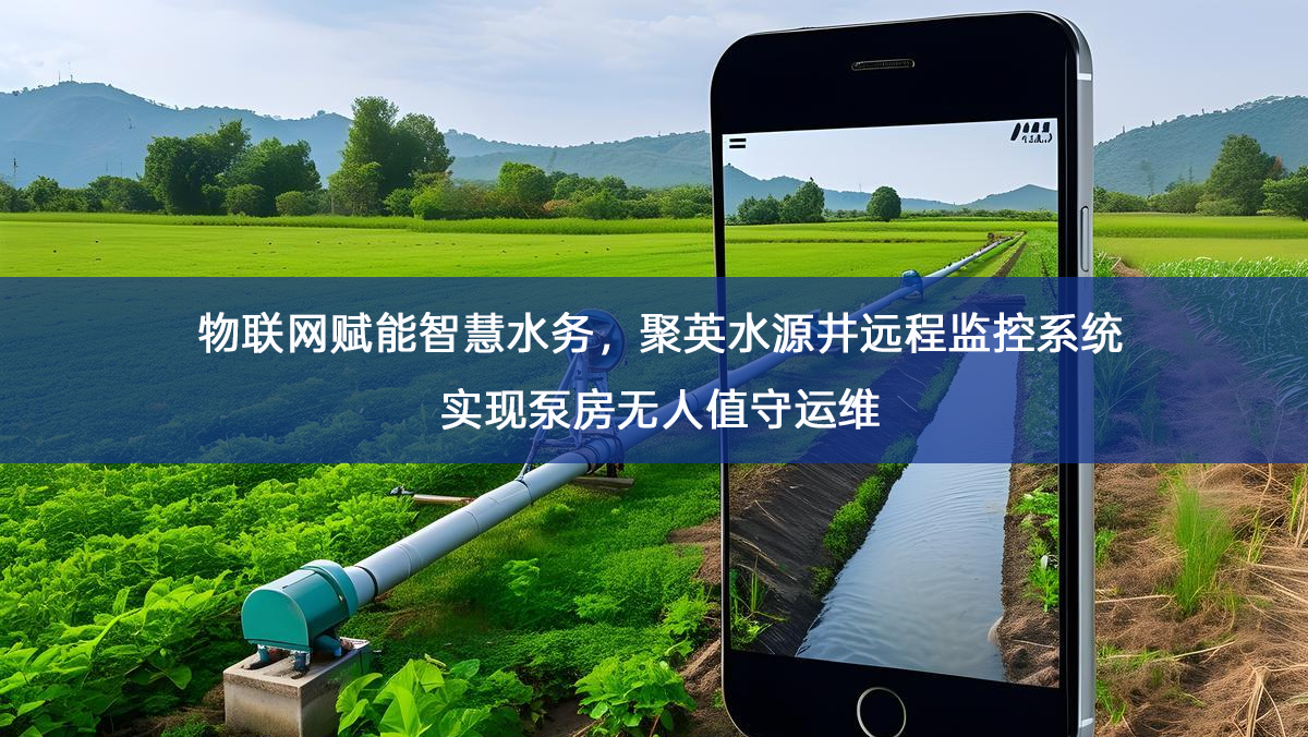 物联网赋能智慧水务，聚英水源井远程监控系统实现泵房无人值守运维