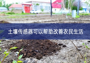 土壤传感器可以帮助改善农民生活