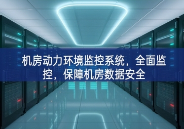 机房动力环境监控系统，全面监控，保障机房数据安全