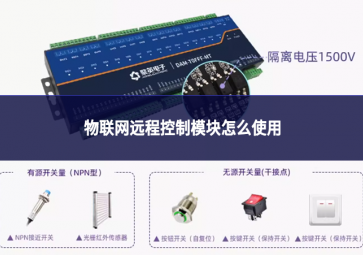 物联网远程控制模块怎么使用
