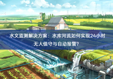 水文监测解决方案：水库河流如何实现24小时无人值守与自动报警？