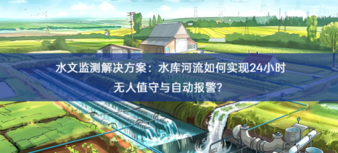 水文监测解决方案：水库河流如何实现24小时无人值守与自动报警？